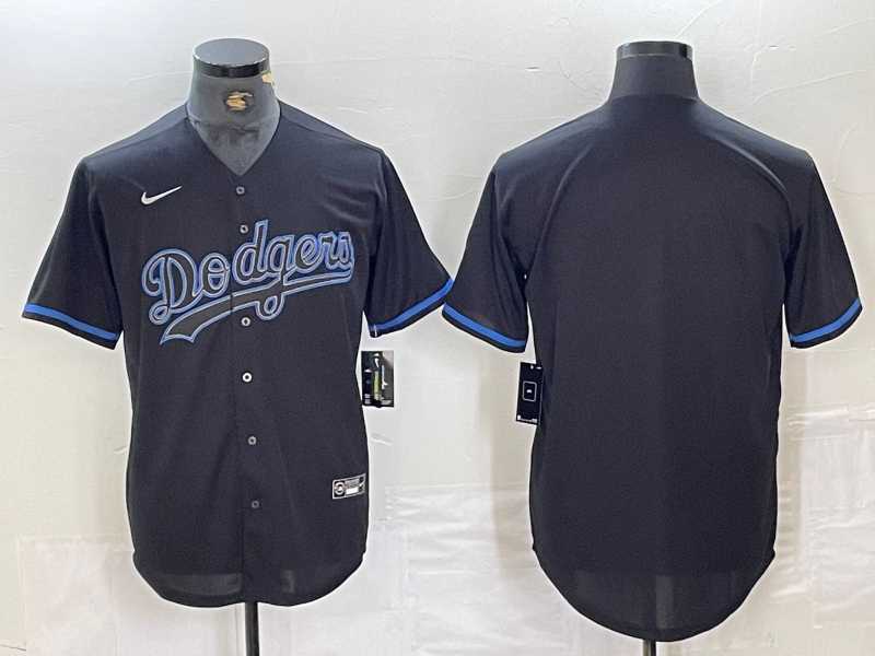 Men%27s Los Angeles Dodgers Blank Lights Out Black Fashion Stitched Cool Base Nike Jersey->los angeles dodgers->MLB Jersey